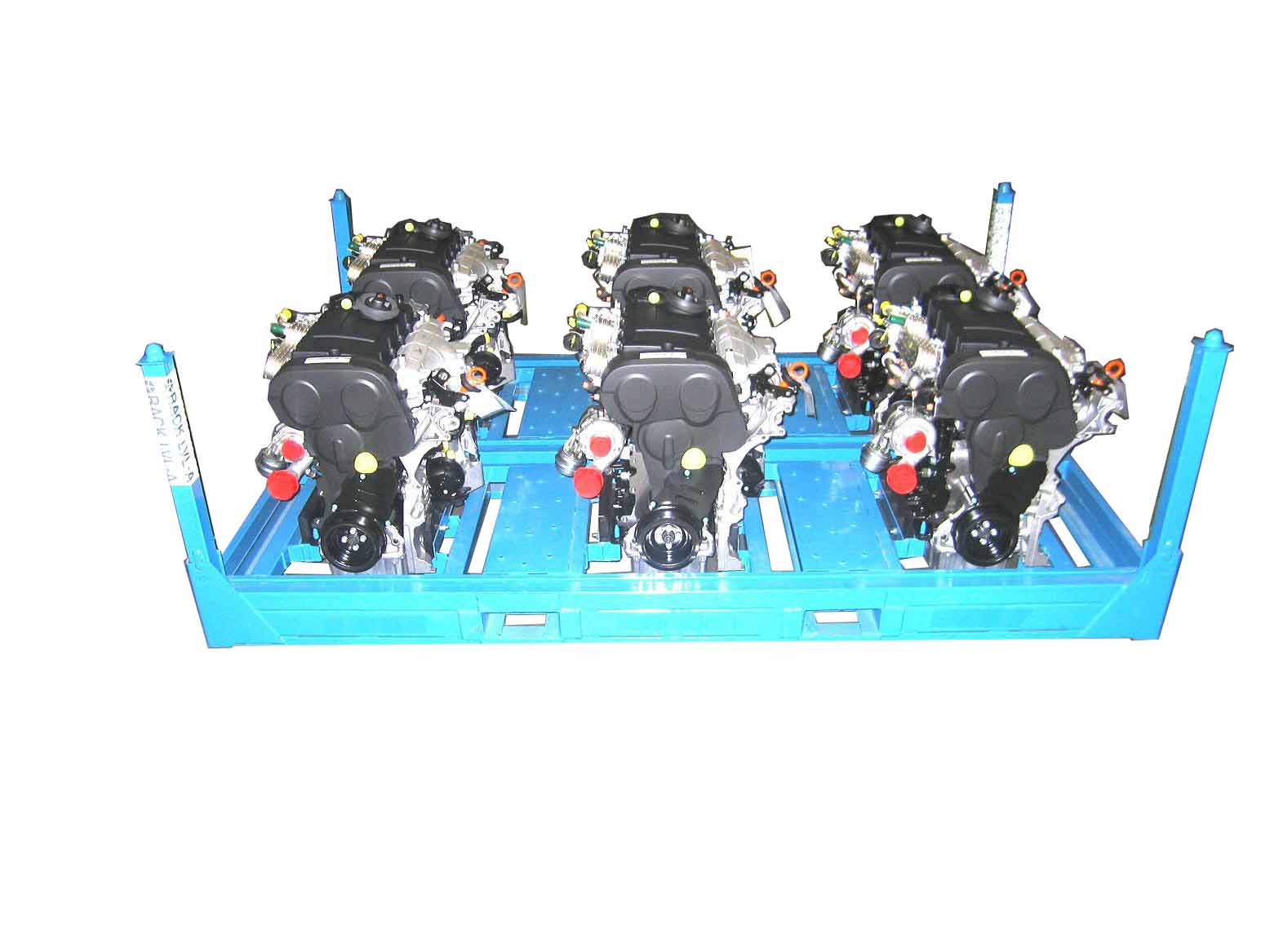  汽車發(fā)動機(jī)料架